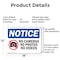 Signmission No Cameras No Photos No Videos, 18 in W x Rectangle, Aluminum OS-2PACK-NS-A-1218-L-14402 - alternate 4